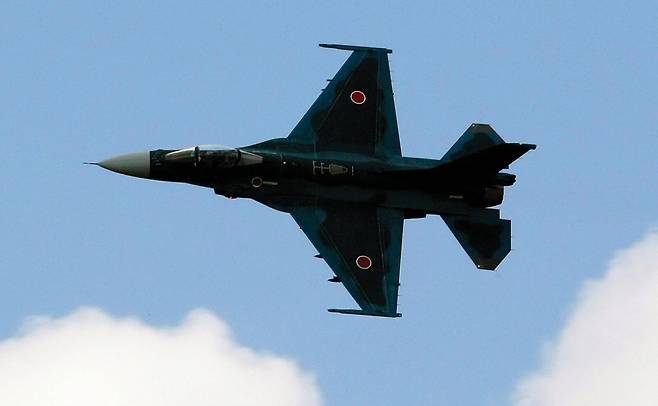 일본 항공자위대 F-2A 전투기. GETTYIMAGES