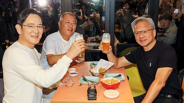 젠슨황·이재용·정의선 ‘깐부회동’, 연합뉴스