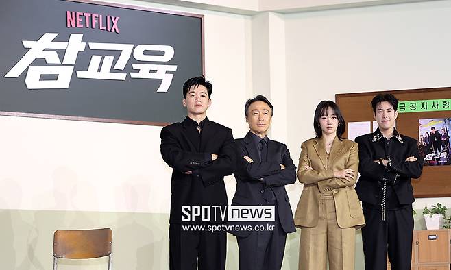▲ 김무열 이성민 진기주 표지훈 ⓒ곽혜미 기자