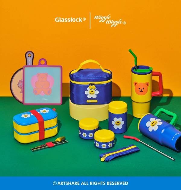 위글위글과 협업한 글라스락 (글락스락 제공)