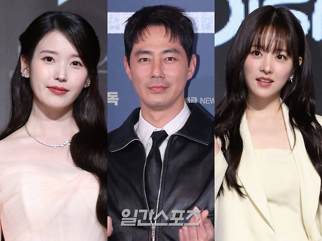 배우 아이유(왼쪽부터), 조인성, 박보영 / 사진=일간스포츠 DB