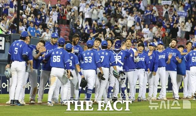 삼성 라이온즈는 강팀에 강하고, 약팀에 약한 특징을 보이고 있다. 이 때문에 결정적 순간 발목이 잡히곤 한다. /뉴시스