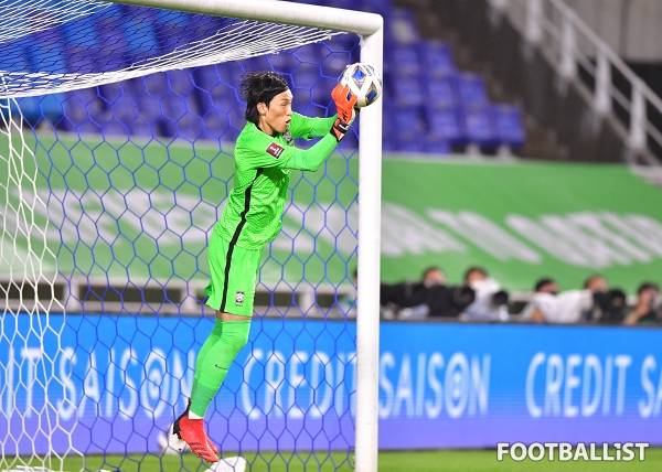 김승규(남자 축구대표팀). 서형권 기자