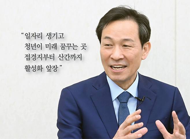 ▲ 우상호 강원도지사 당선인은 본지와의 인터뷰를 통해 ‘진짜 변화를 가져온 도지사가 되고 싶다’는 포부를 밝혔다.