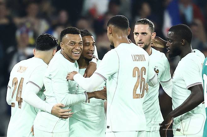 프랑스가 북아일랜드를 3-1로 꺾었다.ⓒ AFP=뉴스1