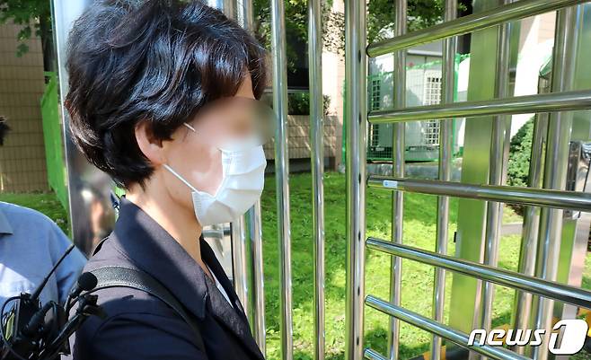 억대 뇌물을 수수한 혐의를 받는 경찰 간부 김모 경무관. 2023.7.28 ⓒ 뉴스1 김성진 기자