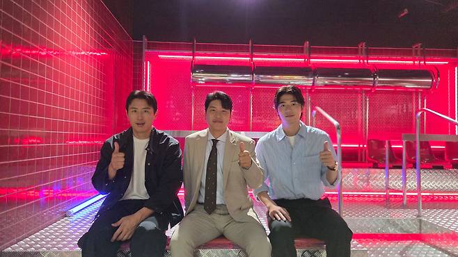 축구대표팀 출신 구자철과 박주호, 기성용(왼쪽부터). 박린 기자