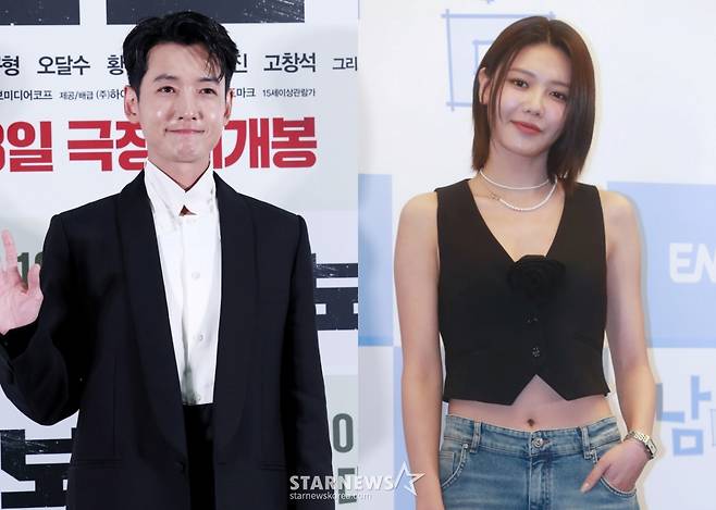 정경호 최수영 / 사진=스타뉴스