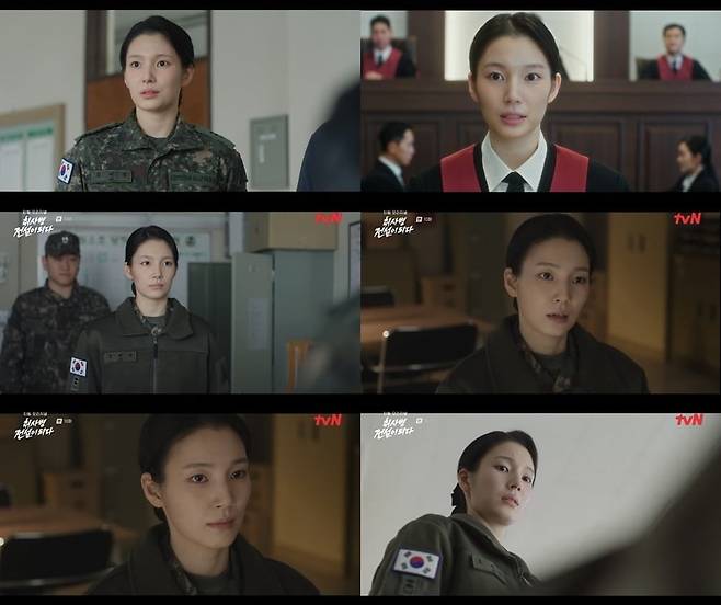 '취사병 전설이 되다'에서 조예린 역을 맡은 한동희 / 사진=tvN