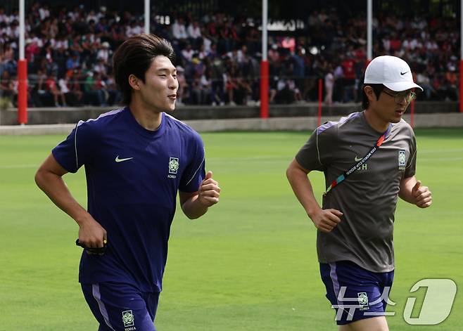 대한민국 축구대표팀 배준호. ⓒ 뉴스1 임세영 기자