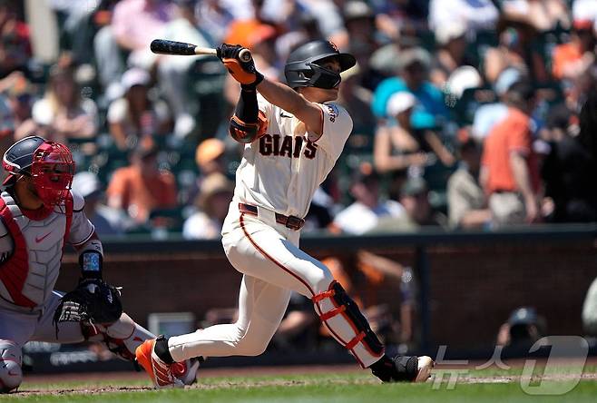 MLB 샌프란시스코 이정후. ⓒ AFP=뉴스1