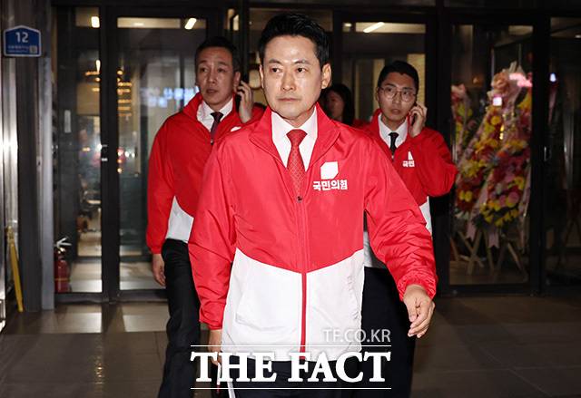 장동혁 국민의힘 대표는 11일 6·3 지방선거 투표용지 부족 사태와 관련해 검·경 합동수사본부의 즉각적인 압수수색과 국회 특검법 통과를 촉구했다./ 남용희 기자