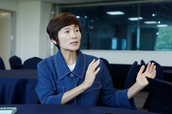 XIOM 2026 강릉세계마스터즈탁구선수권대회 현정화 집행위원장. 대회 조직위 제공