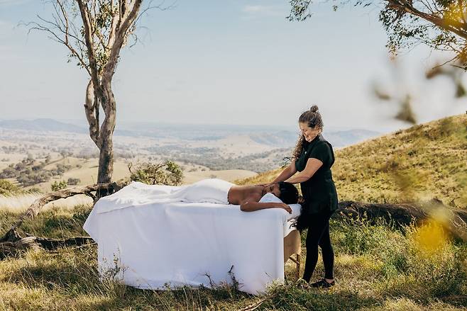 시에라 이스케이프 럭셔리 글램핑에서의 리트리트(Sierra Escape Luxury Glamping, Mudgee)