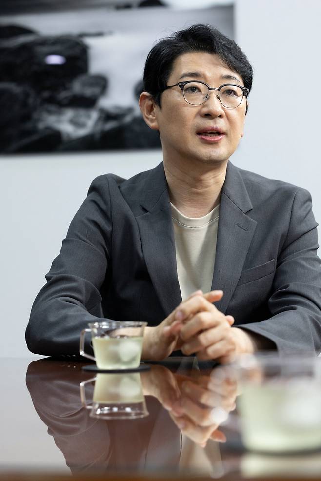 주진우 국민의힘 의원이 6월 8일 서울 여의도 국회 의원회관에서 ‘신동아’와 인터뷰하고 있다. 조영철 기자