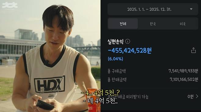 유튜브 채널 ‘총총TV Silver Gun’을 운영하는 총총이 주식 투자로 7억원을 잃었다고 고백했다. 유튜브 채널 ‘총총TV Silver Gun’ 캡처