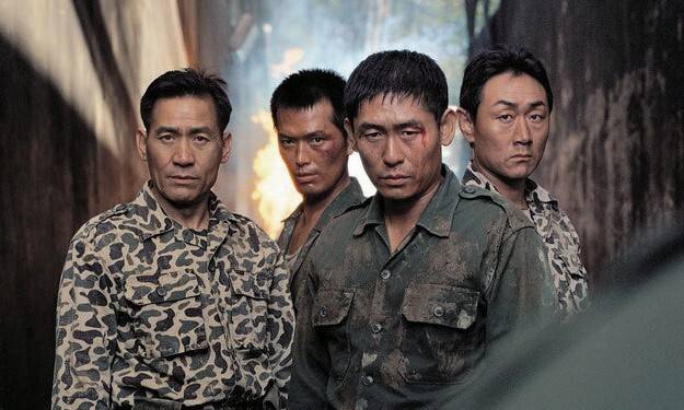 2003년 개봉해 한국영화 사상 천만 관객 기록을 세운 영화 ‘실미도’의 한 장면. 한겨레 자료