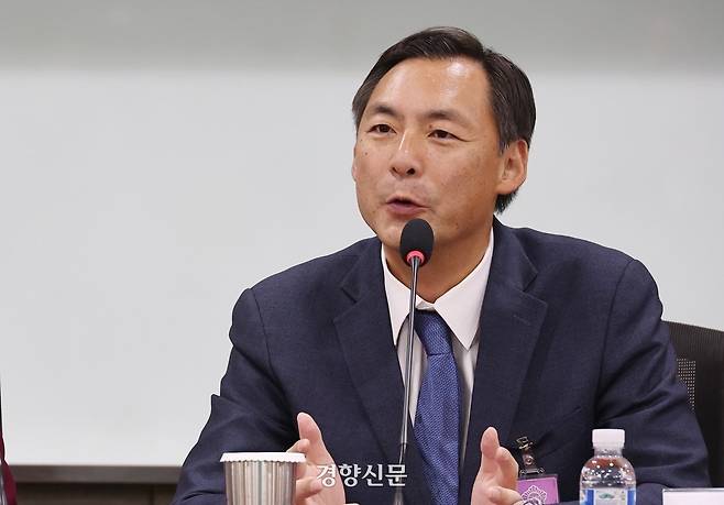 모스 탄(한국명 단현명) 미국 리버티대 교수. 경향신문 자료사진
