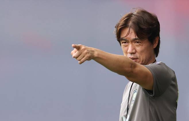 홍명보 한국 축구 대표팀 감독. 연합뉴스