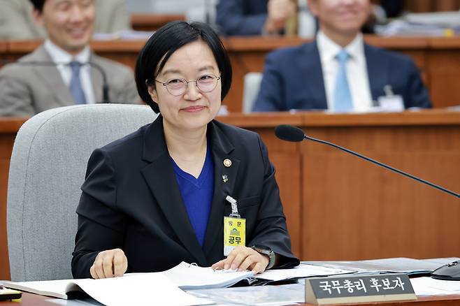 한성숙 국무총리. 연합뉴스