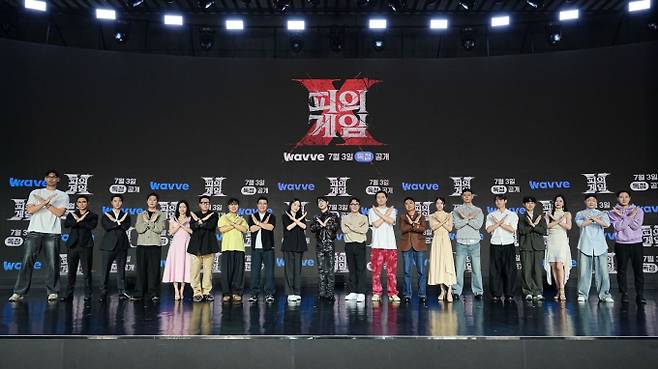 "맵고 덥고 짠" 서바이벌 전쟁 시작… ‘피의 게임X’ 세계관 대통합 (제공: 웨이브)