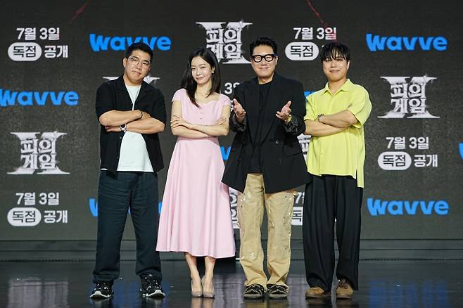 "맵고 덥고 짠" 서바이벌 전쟁 시작… ‘피의 게임X’ 세계관 대통합 (제공: 웨이브)