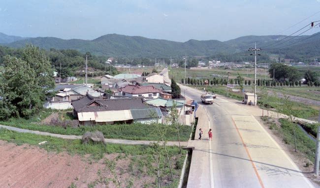 1988년 분당신도시 개발 이전의 목가적인 풍경. 사진=성남시청
