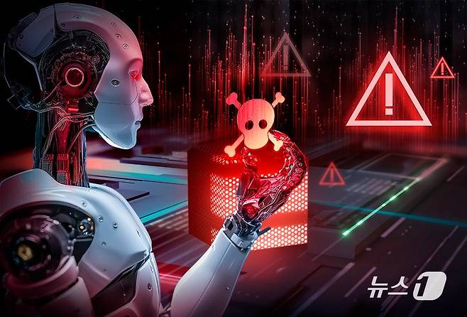 인공지능(AI) 에이전트가 시스템의 취약점을 찾아 스스로 해킹을 하고, 데이터를 확보해 몸값을 요구하는 협박문까지 직접 작성하는 랜섬웨어 공격을 실행했다는 보고서가 나왔다. /사진=뉴스1