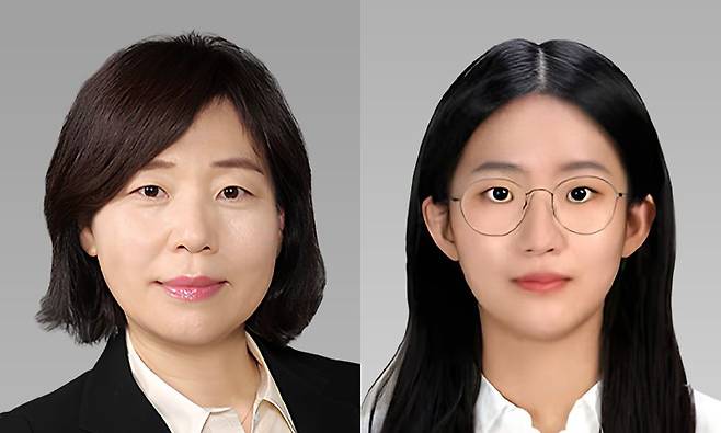 서미정 서강대 생명과학과 교수(왼쪽 사진), 최정호 박사과정생.