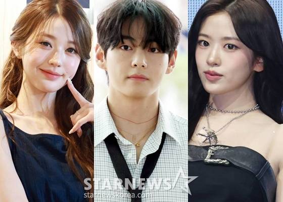 장원영, 뷔, 안유진 /사진=스타뉴스