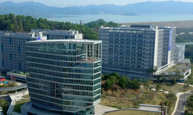 중국 선전이공대학교 전경. 선전이공대학교 홈페이지