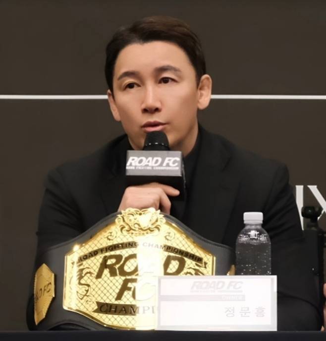 대한MMA총협회 정문홍 회장. 로드FC 제공