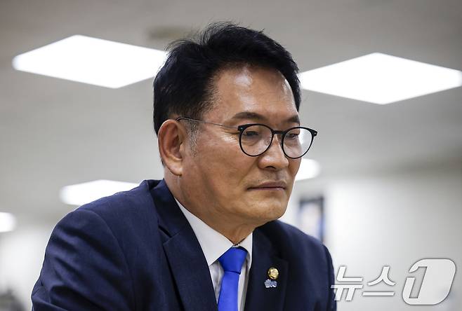 송영길 더불어민주당 의원. (공동취재) 2026.7.16 ⓒ 뉴스1 안은나 기자