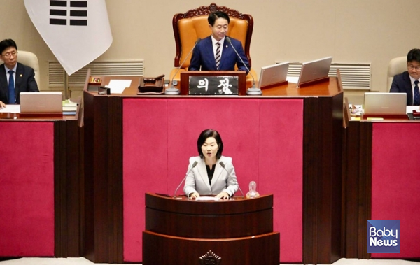 김희정 국회 교육위원장. ⓒ김희정 의원 SNS 화면 갈무리