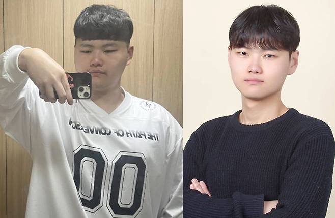 더이어트 전 후 정제원씨의 모습/사진=정제원씨 제공