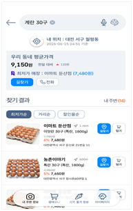 앱 주요 정보 제공 예시(안) 이미지. ⓒ농림축산식품부
