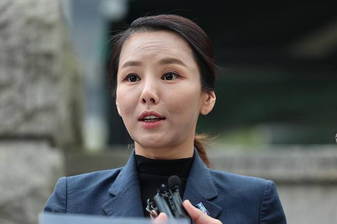 강미정 전 조국혁신당 대변인. 2024.5.8./뉴스1
