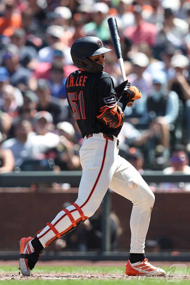 MLB 샌프란시스코 이정후가 선발 복귀한다. ⓒ AFP=뉴스1
