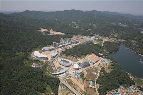진천선수촌 전경. 연합뉴스