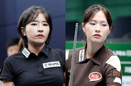 1일 낮 2시30분 4강전을 치를 한슬기(왼쪽)과 박정현. (사진=PBA)