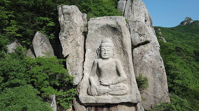 월출산 마애불(국가유산청 제공)