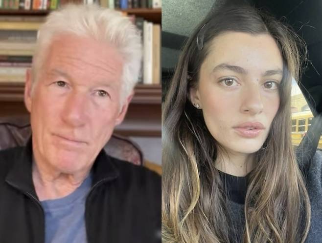 할리우드 배우 리처드 기어(76)와 배우 다이애나 실버스(29)가 영화 ‘어시메트리(Asymmetry)’에서 연인으로 호흡을 맞춘다. 인스타그램 캡처