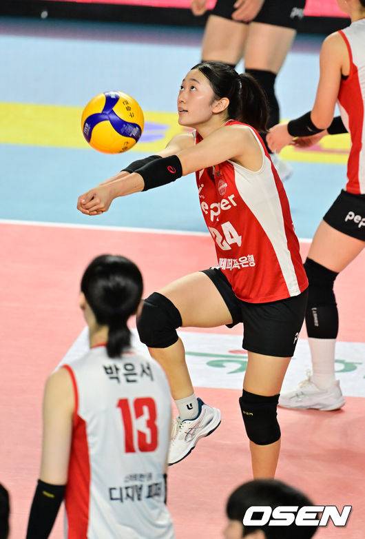 페퍼저축은행 시절 정솔민. /OSEN DB