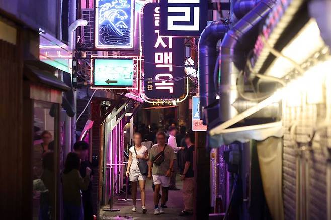 서울 중구 을지로 골목의 모습. ⓒ뉴시스