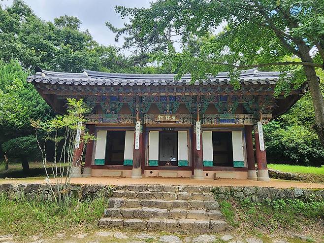 소치 영정을 모신 사당 ‘운림사’