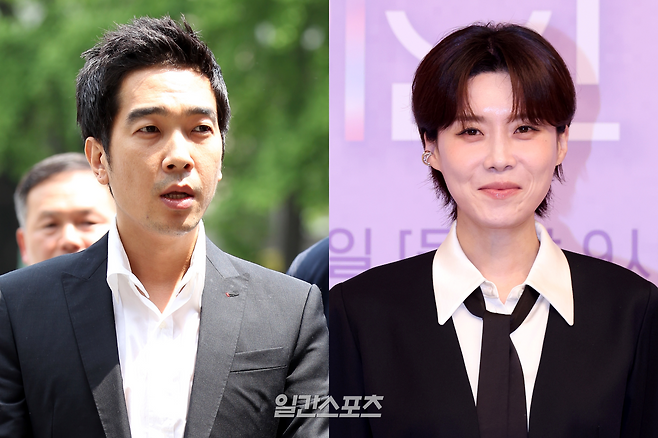 고영욱과 장도연. 사진출처=IS포토