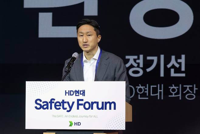 HD현대중공업의 이번 임단협은 정기선 회장 취임 이후 첫 임단협이라는 점에서 더욱 주목된다. / HD현대중공업