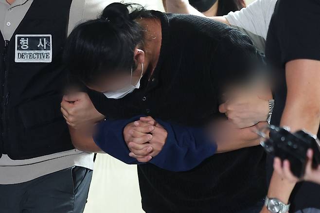 피습 자작극 의혹 공범인 헬스 트레이너. 연합뉴스