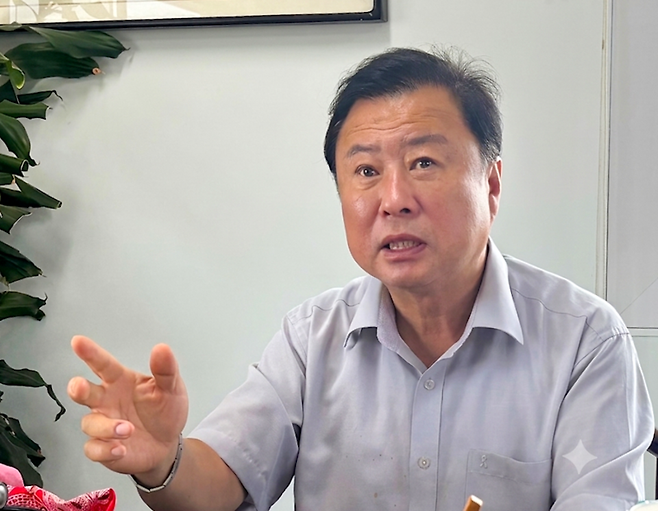 김포시도시형소공인협의회 고성곤 회장. /박성욱 기자 psu1968@incheonilbo.com