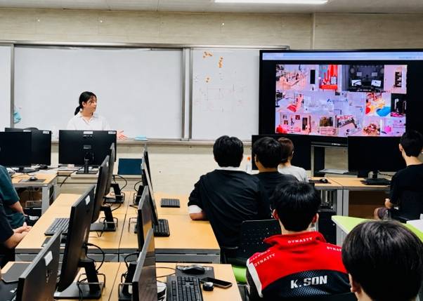춘천기계공업고등학교에서 진행중인 아키스케치 AI·3D 인테리어 실무 멘토링 프로젝트. /사진=아키스케치